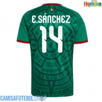 Camisa de time de futebol México Erick Sanchez #14 Replicas 1º Equipamento Mundo 2026 Manga Curta